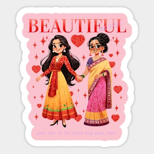 Beautiful Mom Sticker